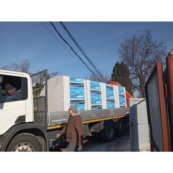 Газобетонный блок Бонолит Projects D500 600х500х250 мм фото 2